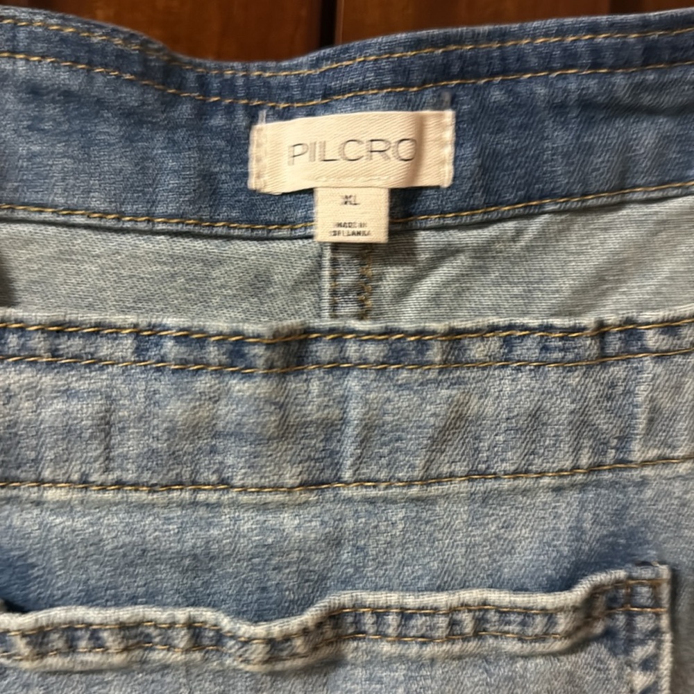 The Carpenter Raver Super Wide Leg Denim Jumpsuit Overalls - Picture 5 of 7